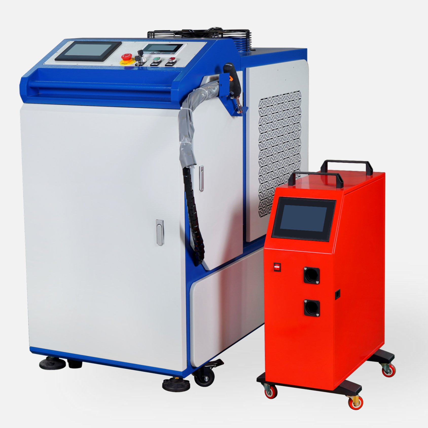 4 in1 CNC controller Handheld laser welding machines with welding cleaning and cutting
