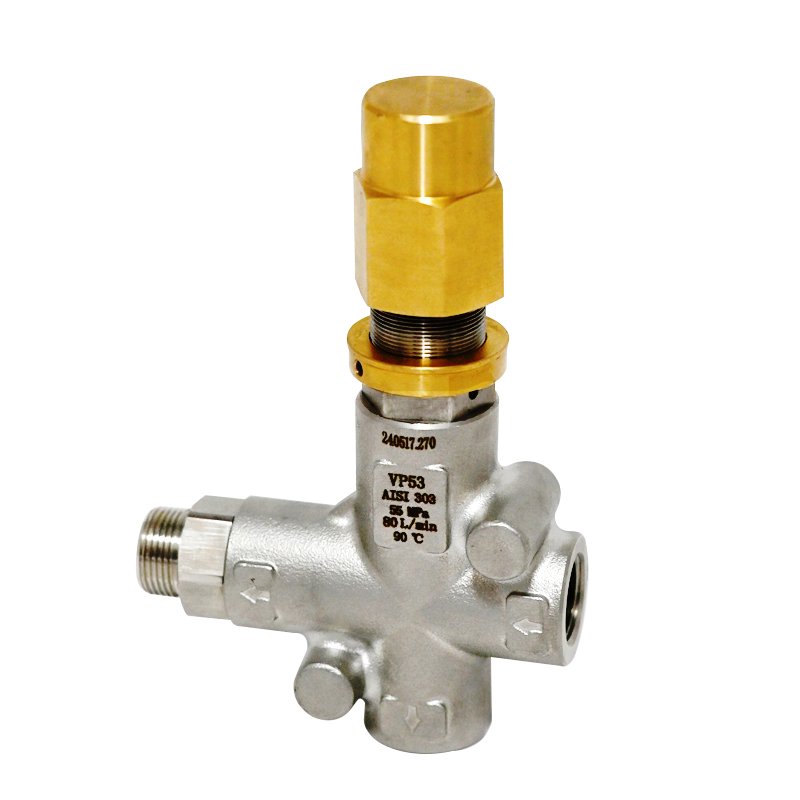Wholesale brass stainless steel unloader valve pressure washer valve suitable for pressure adjustment of 500bar80lpm pump