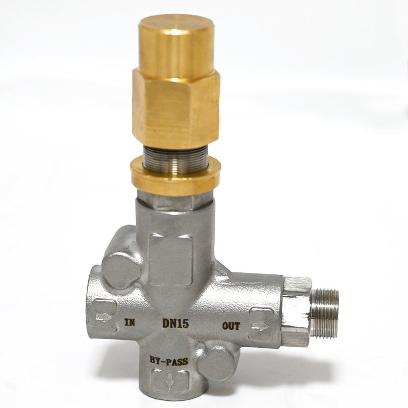 Wholesale brass stainless steel unloader valve pressure washer valve suitable for pressure adjustment of 500bar80lpm pump