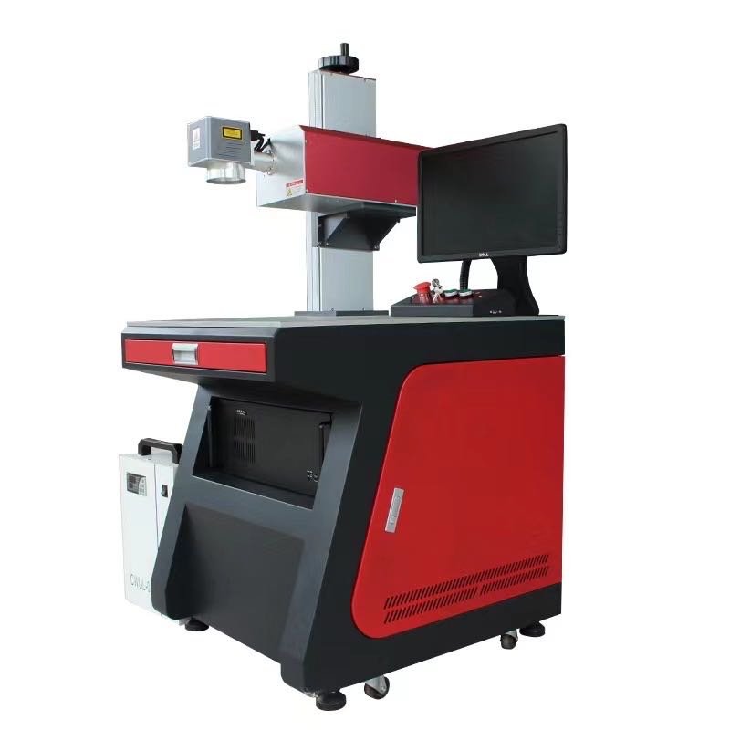 Long sevice life and high safety level laser marking portable UV laser engraving machine for glass bottle and plastic product