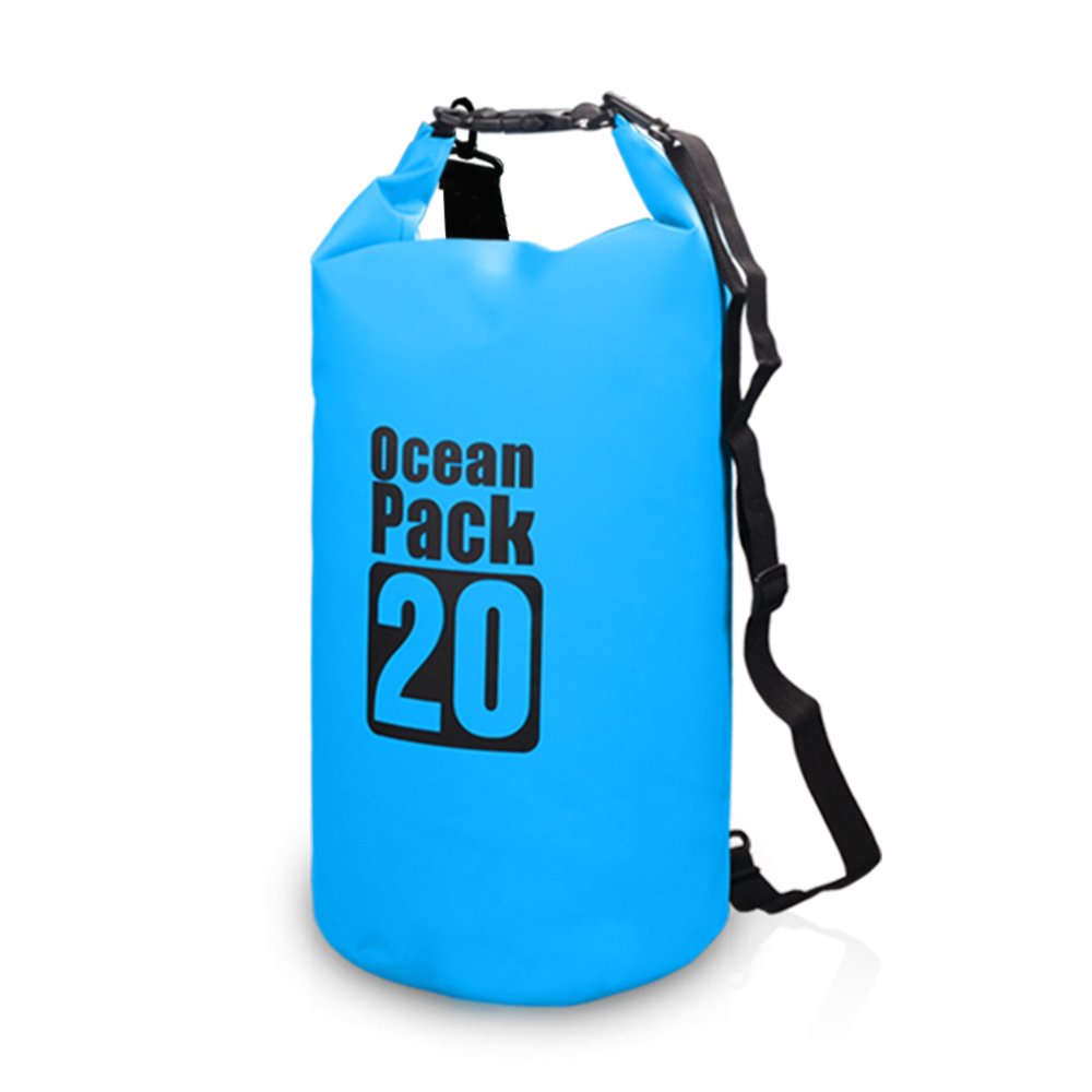WHOLE SALES 2L 3L 5L 10L 15L 20L 25L 30L PVC Ocean Park Beach Camping Hiking Dry Bag Under The Water Waterproof Bag