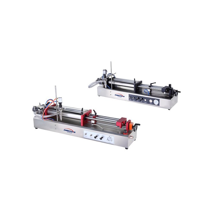 Imberson Pneumatic Water Honey Beer Liquid Filling Machine Shampoo Cosmetics Cream Paste Filler Machine with Foot Pedal