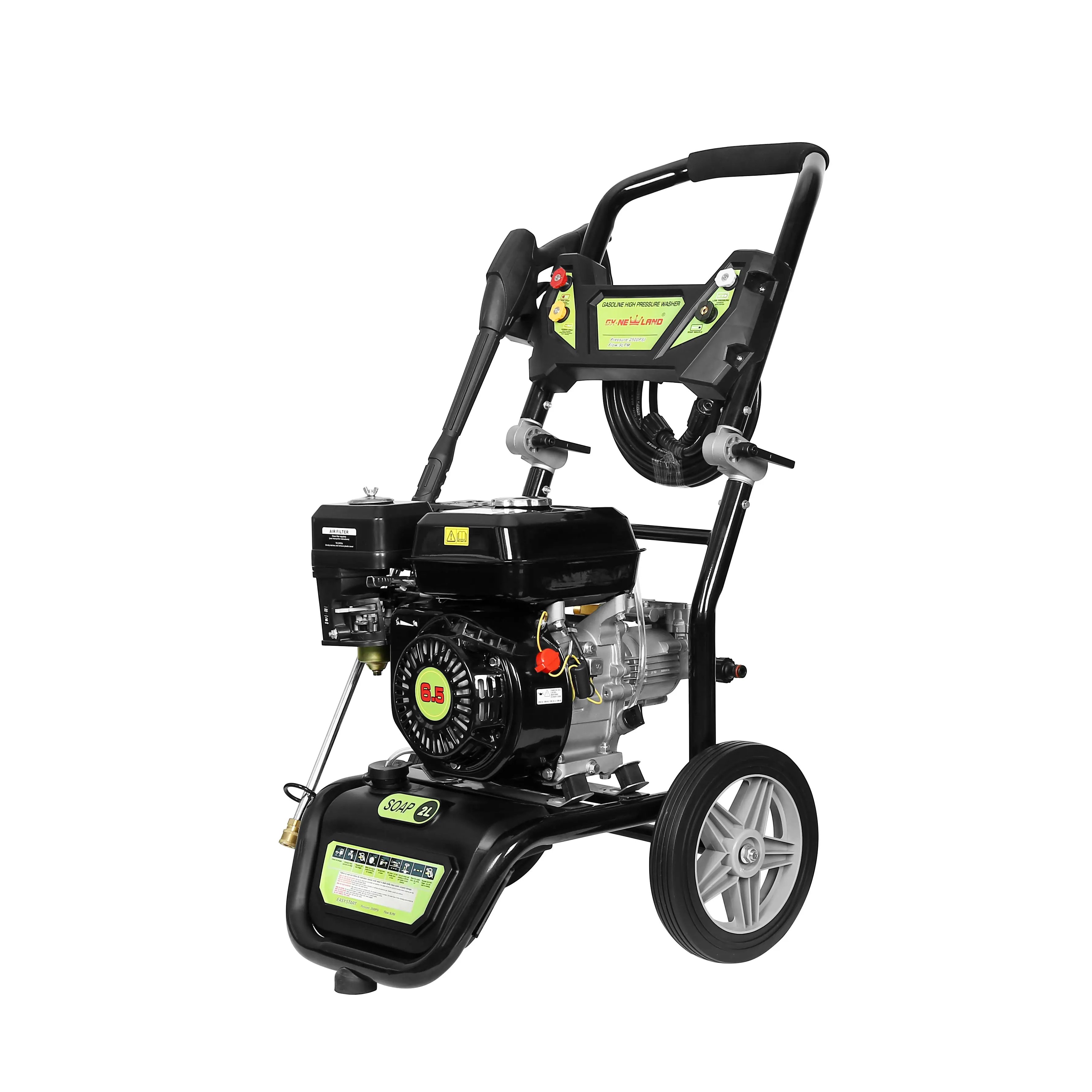 Newland 2500PSI 2L detergent tank car washer gun safety lock pig farm gasoline high pressure washer