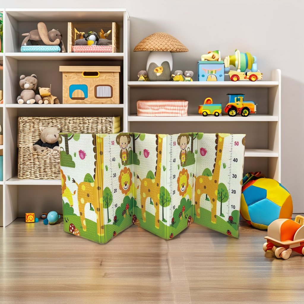 Non-toxic environmental protection foldable mat Mat Environmentally Friendly Baby Climbing Game Pad Crawling Foam baby mat