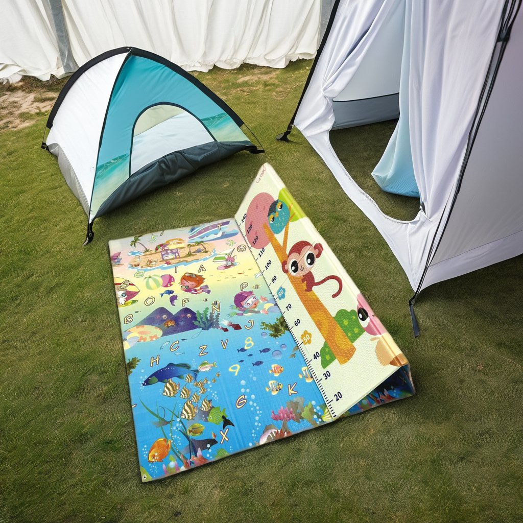 Non-toxic environmental protection foldable mat Mat Environmentally Friendly Baby Climbing Game Pad Crawling Foam baby mat