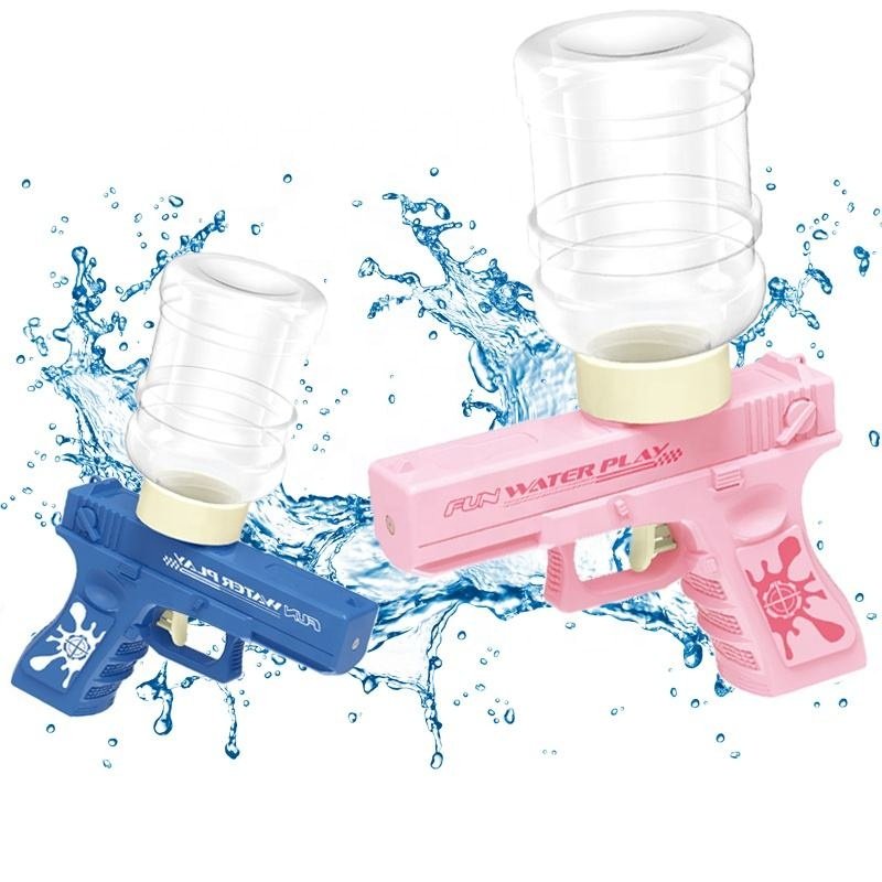 Summer Swimming Pool Kids Toy Gun Mini Small Electric Water Soaker Gun Toy Automatic Squirt Guns Electric Watergun For Children