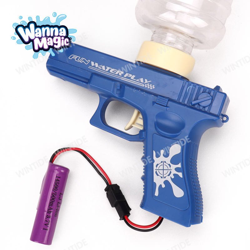 Summer Swimming Pool Kids Toy Gun Mini Small Electric Water Soaker Gun Toy Automatic Squirt Guns Electric Watergun For Children