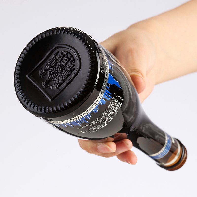 Top Seller Wholesale 250ml 330ml Amber Empty Glass Beer Bottle beer bottles with Cap