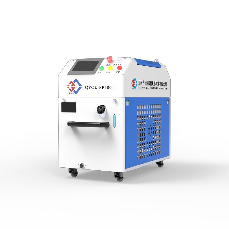 500w Pulse Laser Equipment Remove Rust Paint Coating From Concrete with a Laser Cleaner