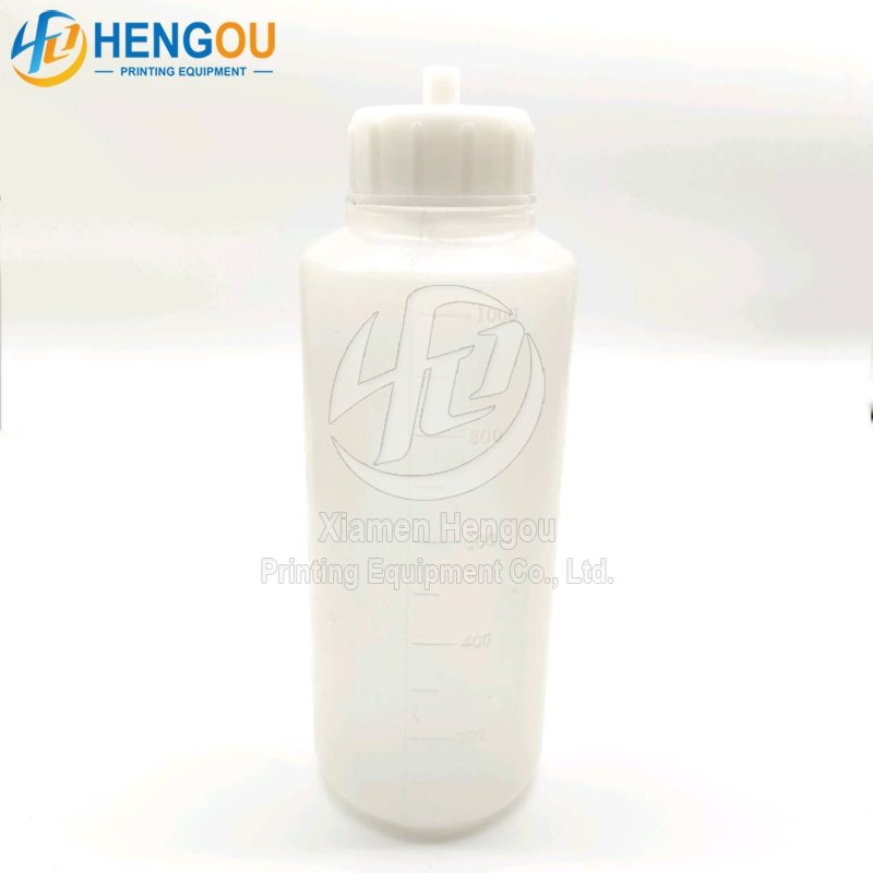 1000ml Roland KBA Komrio Water Wash Up Bottle Offset Press Machine Parts Water Bottle 08.024.040F