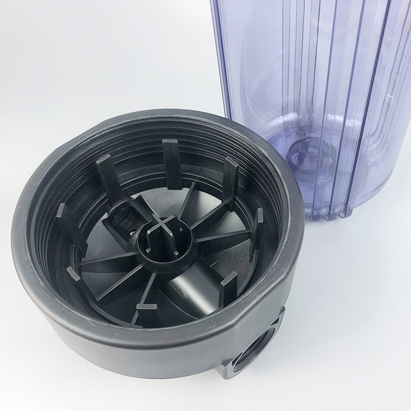 Transparent Big Blue Water Filters For Home 3 Stage Good Filtering Effect Safety For Drink or Use