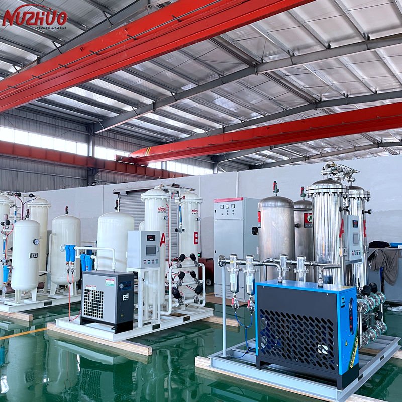 NUZHUO Mini Oxygen Plant Oxygen Filling Production Line Medical Oxygenation System O2 Generators