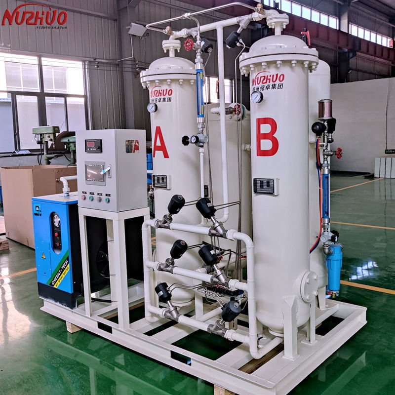 NUZHUO Mini Oxygen Plant Oxygen Filling Production Line Medical Oxygenation System O2 Generators
