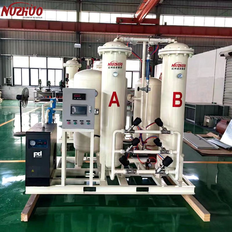 NUZHUO Mini Oxygen Plant Oxygen Filling Production Line Medical Oxygenation System O2 Generators