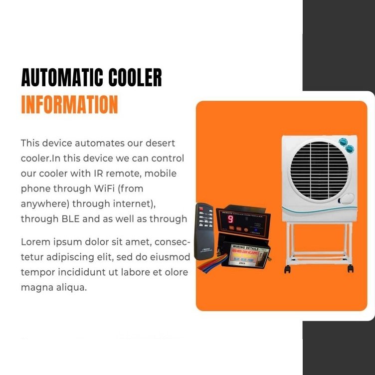 this new device Cooler With Indoor Portable Water Tanks Cooling Electric Smart Room Cooler 2024 best Cooler