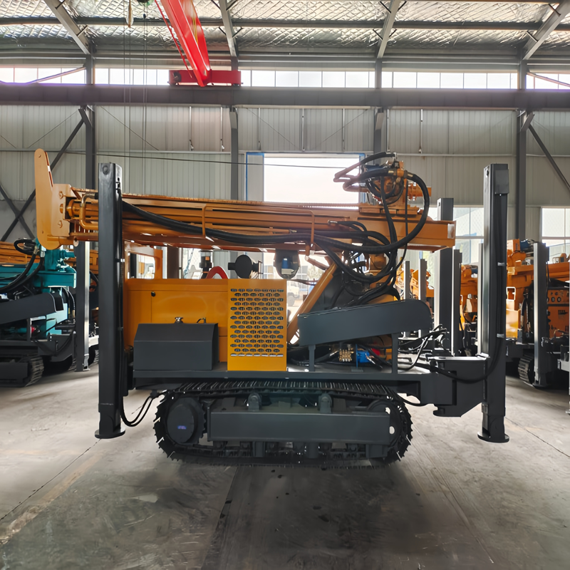 Geological Survey/ Aquifer Testing Water Well Drilling Machine PW500 for Industrial Well Drilling Activities