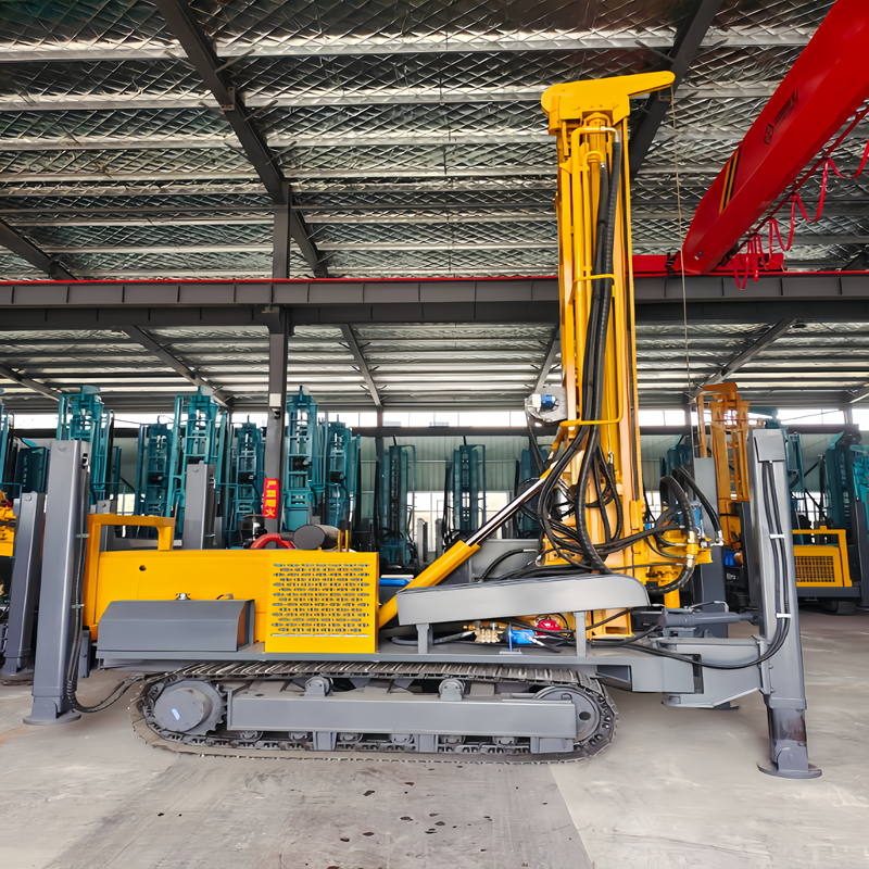 Geological Survey/ Aquifer Testing Water Well Drilling Machine PW500 for Industrial Well Drilling Activities
