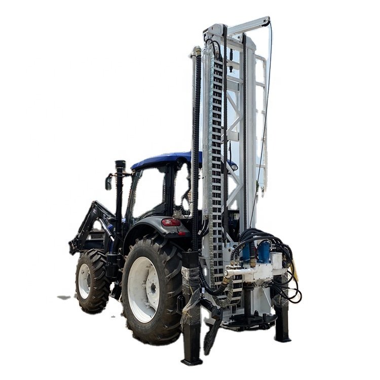 HC brand Pneumatic Water Well Drilling Rig RC Control DTH Tractor Drilling Rig Machine Price For Sale