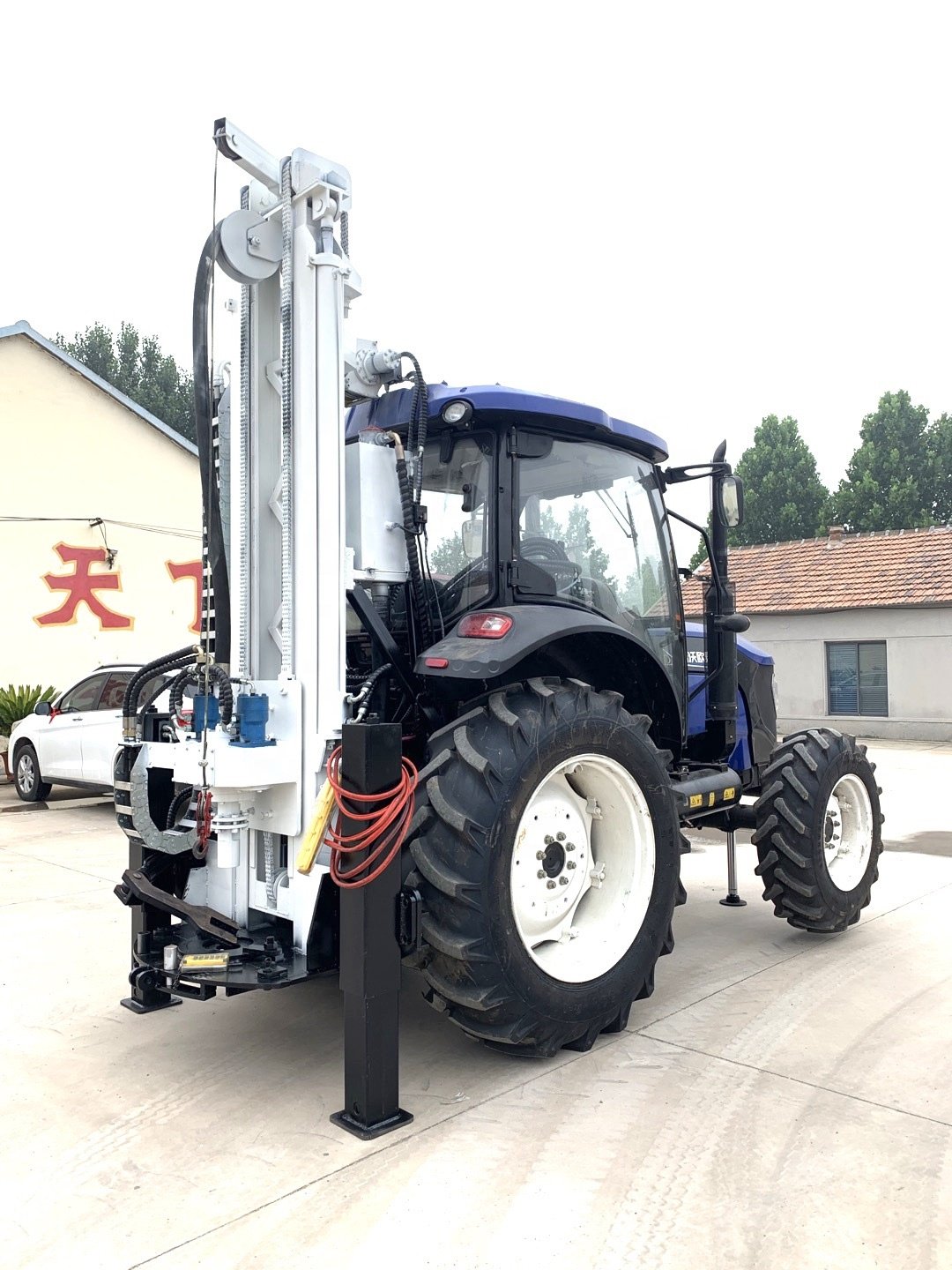 HC brand Pneumatic Water Well Drilling Rig RC Control DTH Tractor Drilling Rig Machine Price For Sale