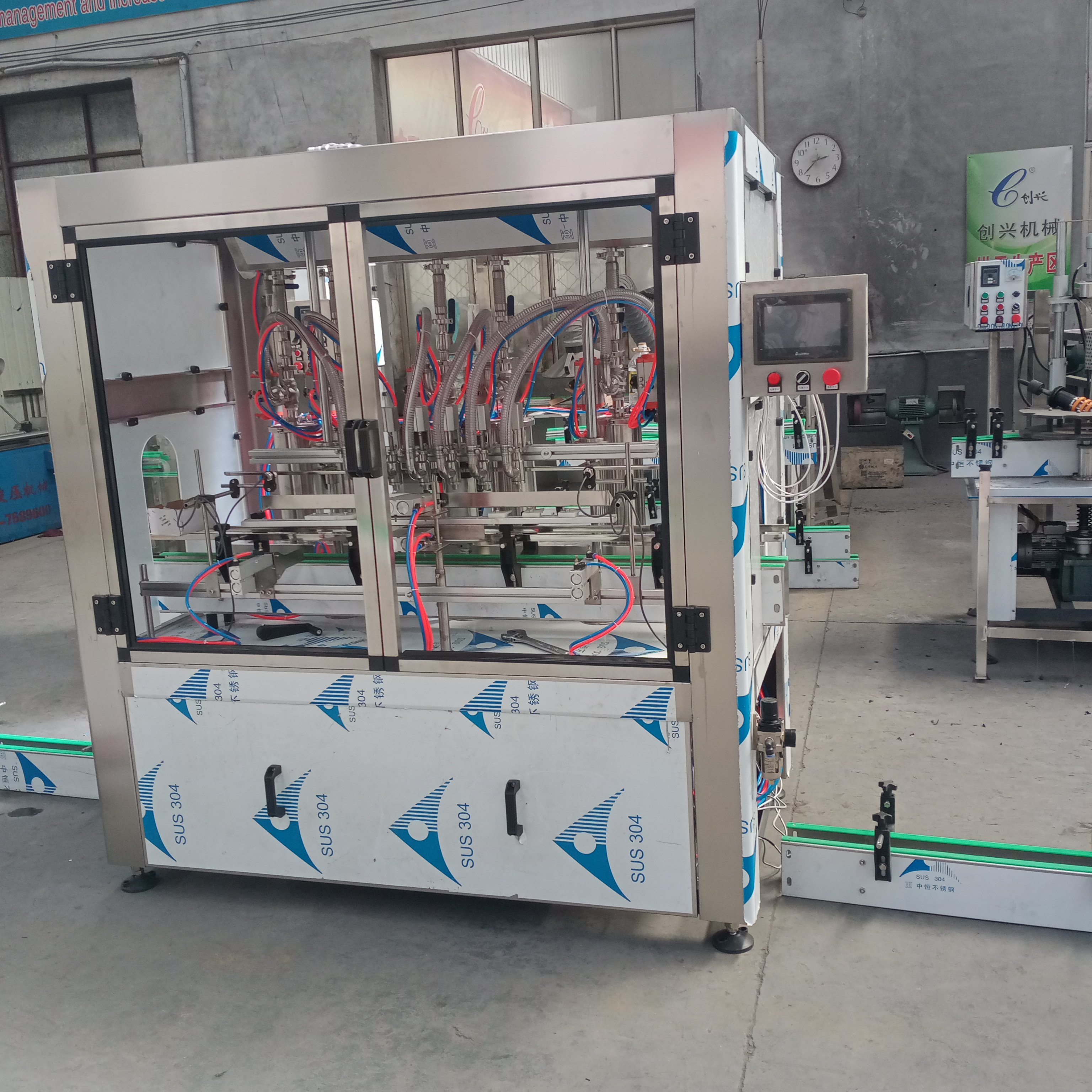 Laundry Detergent Production Equipment Fully Automatic Liquid Filling Machine