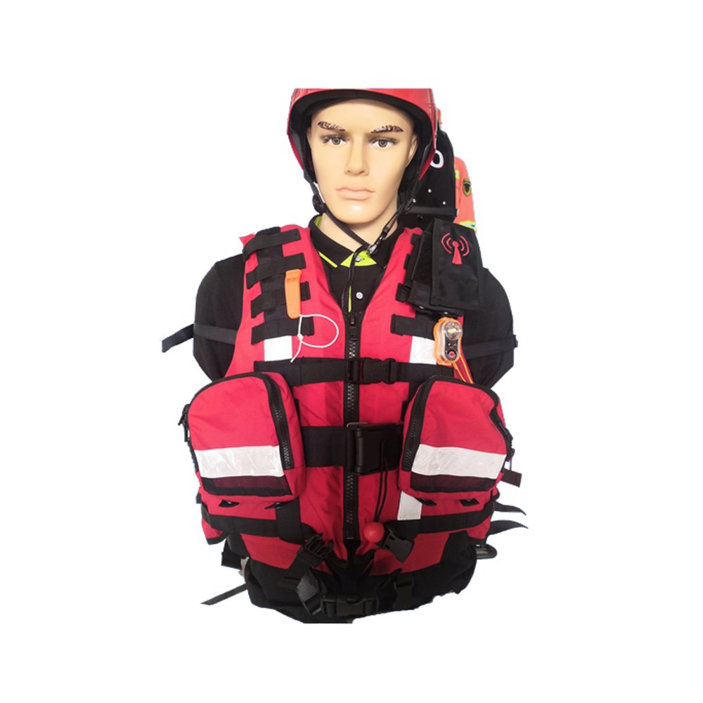 Factory Direct High Quality Riptide Life Vest For Adults Water Rescue With Self-Rescue Device Made Of Oxford Fabric