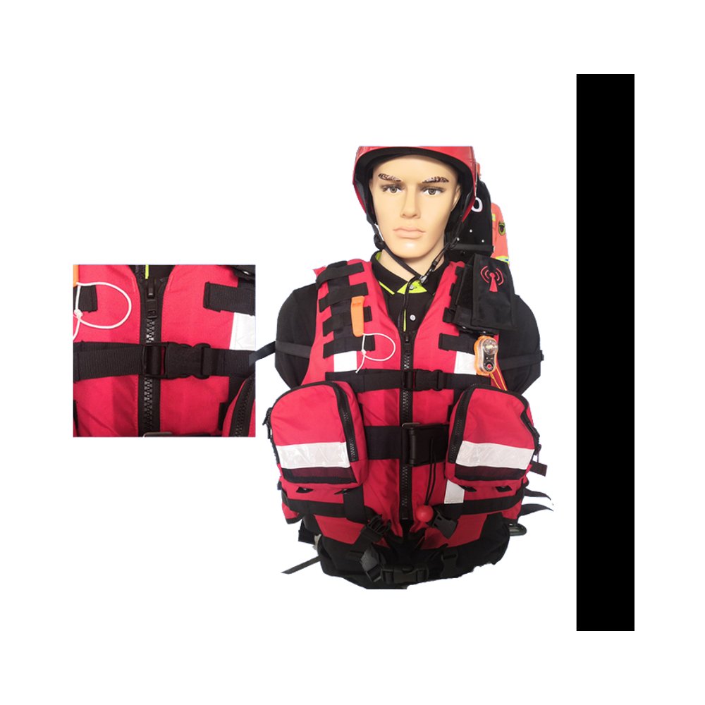 Factory Direct High Quality Riptide Life Vest For Adults Water Rescue With Self-Rescue Device Made Of Oxford Fabric