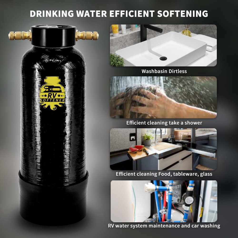 wholesale Tank Water Softening Filter Wholesale Home Well Hard Water Softener Filter RV Water Softener Portable With FRP Tank