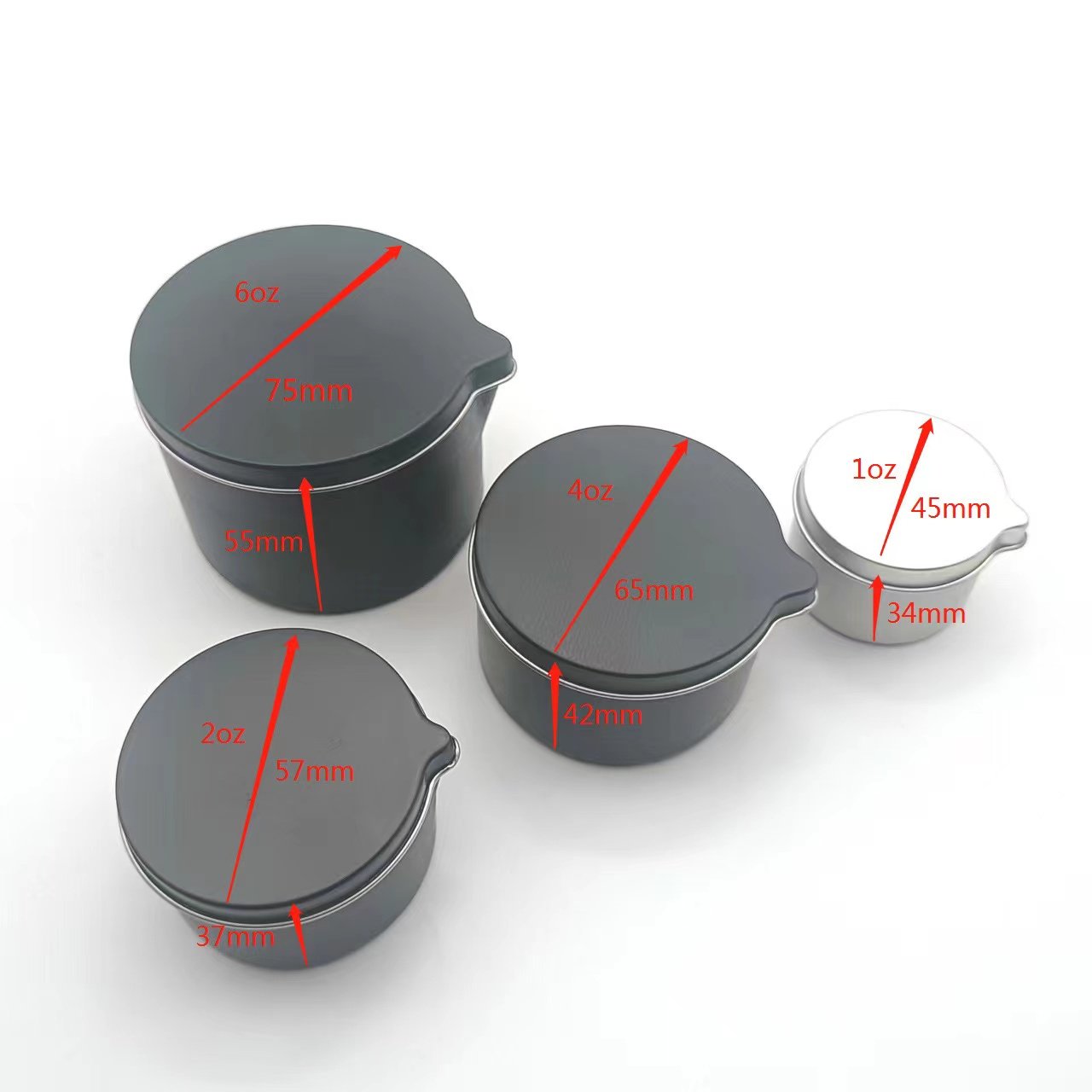 Wholesale Body Spa Massage Oil Candle Tin Container Massage Candle With Spout
