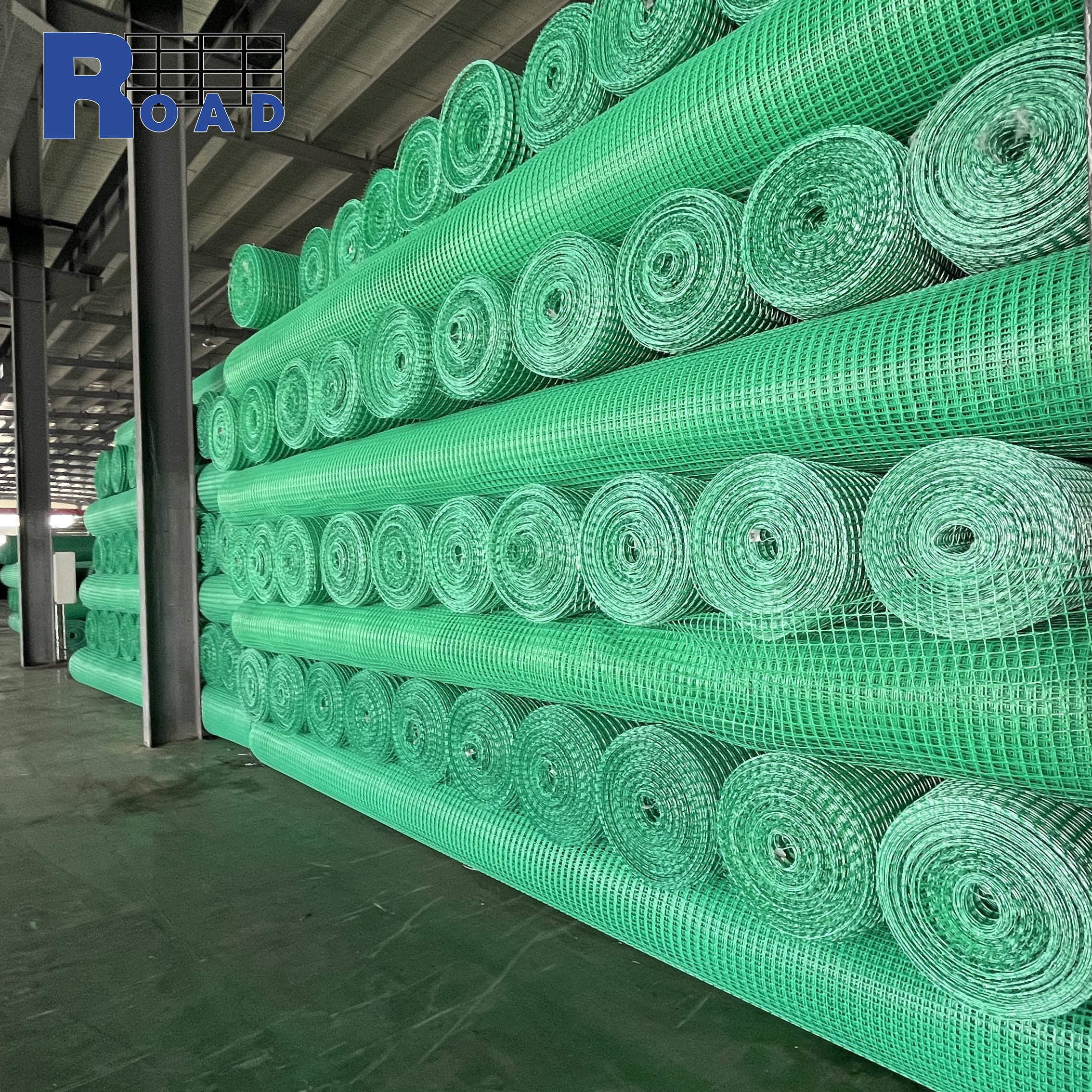 Road High tensile strength PP plastic biaxial geogrid