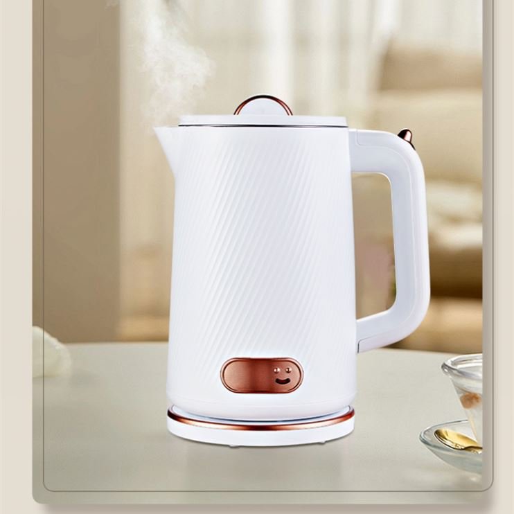 Newly Designed 1.5L High-Power Fast Heating Household 304 Stainless Steel Electric Kettle