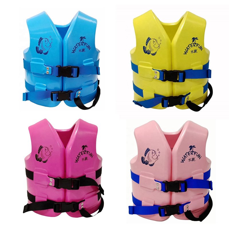 High-Quality Colorful Life Jackets for Water Safety - Adult Kids Sizes Available