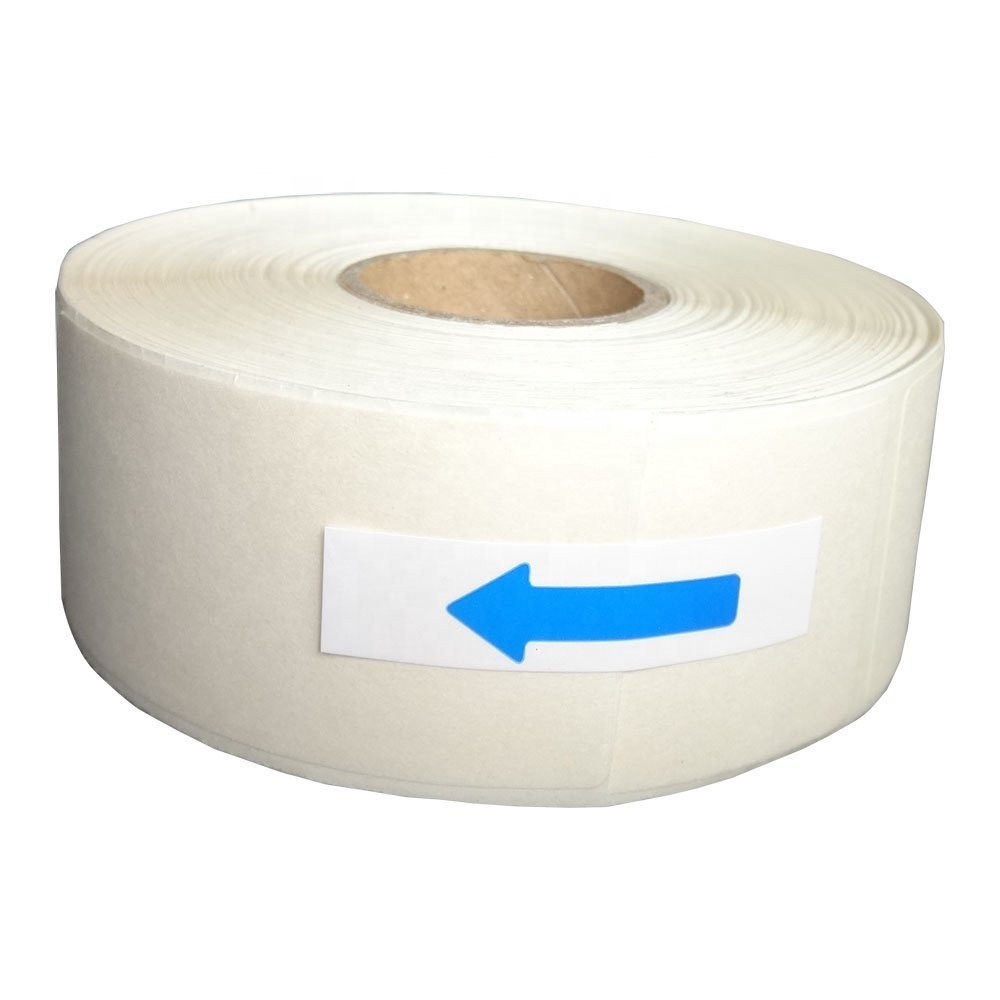 Blank White Dissolvable Food Rotation Safety Label for kitchens 1x2inch pack 500