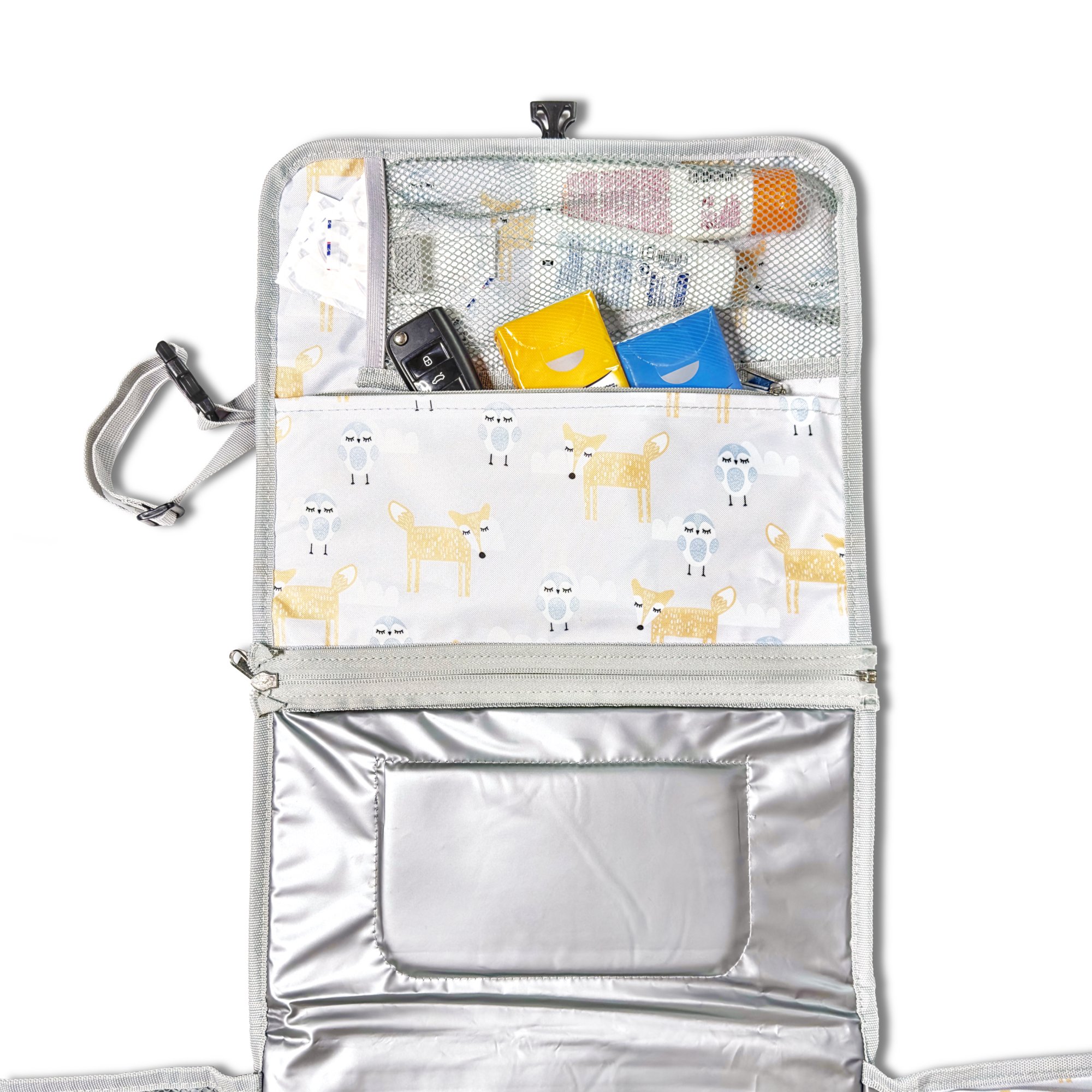 Portable Waterproof Safety Diaper Changing Pad Multifunction Stroller Organizer Baby Bag Babi Change Mat Portable Changing Mat