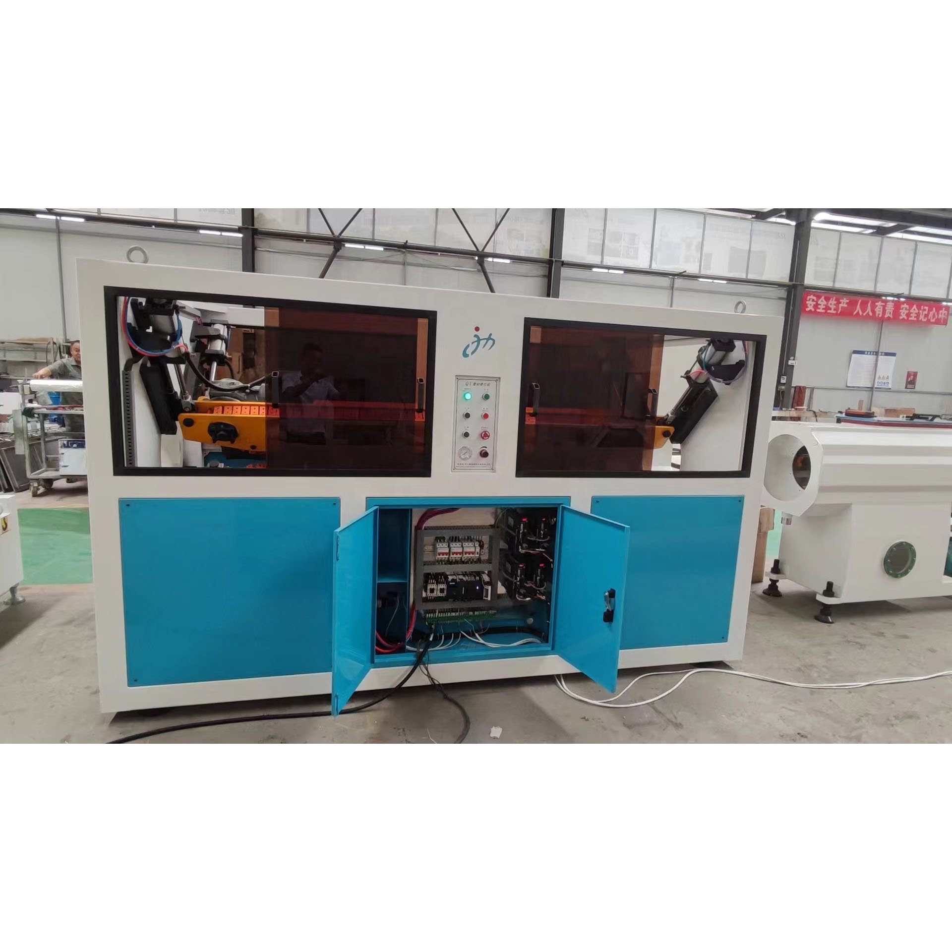 high safety level and stabilized HDPE/PPR Pipe Production Line Gas Pipe Manufacturing machine