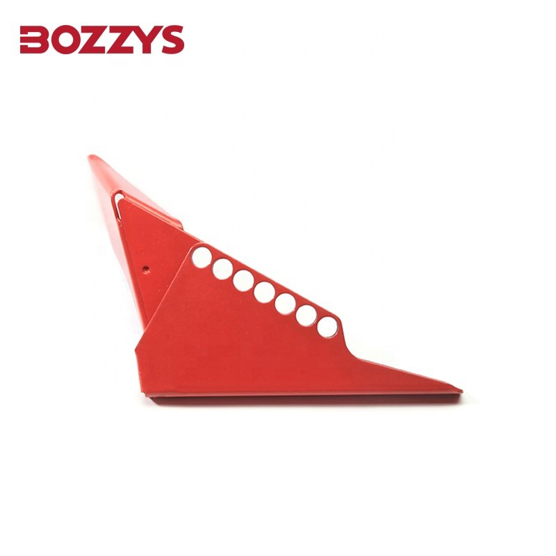 BOZZYS Wedge Style Standard Ball Valve Lockout with 6 Holes Suitable for 31mm to 76mm Gas and Water Supply Pipeline