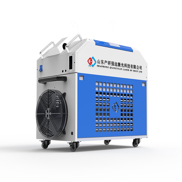Qiangyuan Laser Cleaning Machine Metal Stainless Steel Laser Rust Removal Machine 300 Watt Oxidation Paint Oil Mold Cleaning