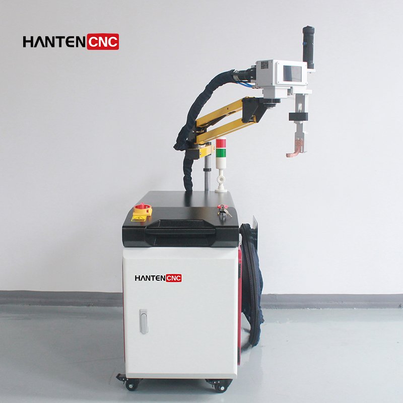 Portable 1500W galvanometer laser aluminum battery welding price simple small laser welder machine