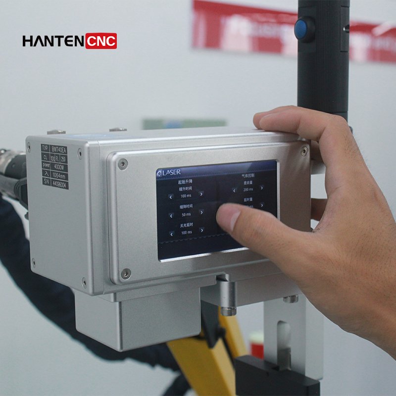 Portable 1500W galvanometer laser aluminum battery welding price simple small laser welder machine