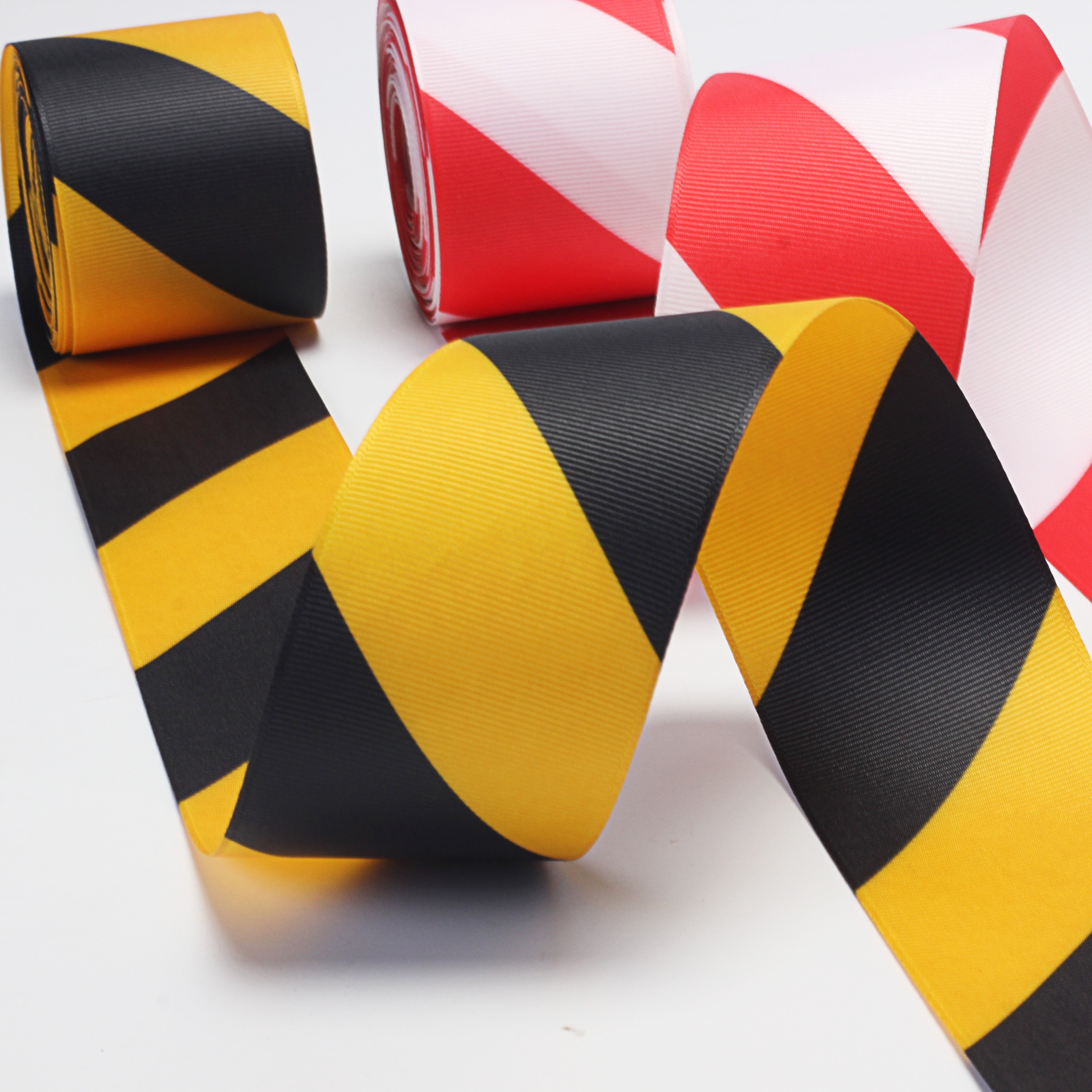 Double Sides Sublimation Printed Safety Barrier Webbing Warning Tape for Isolation Belt