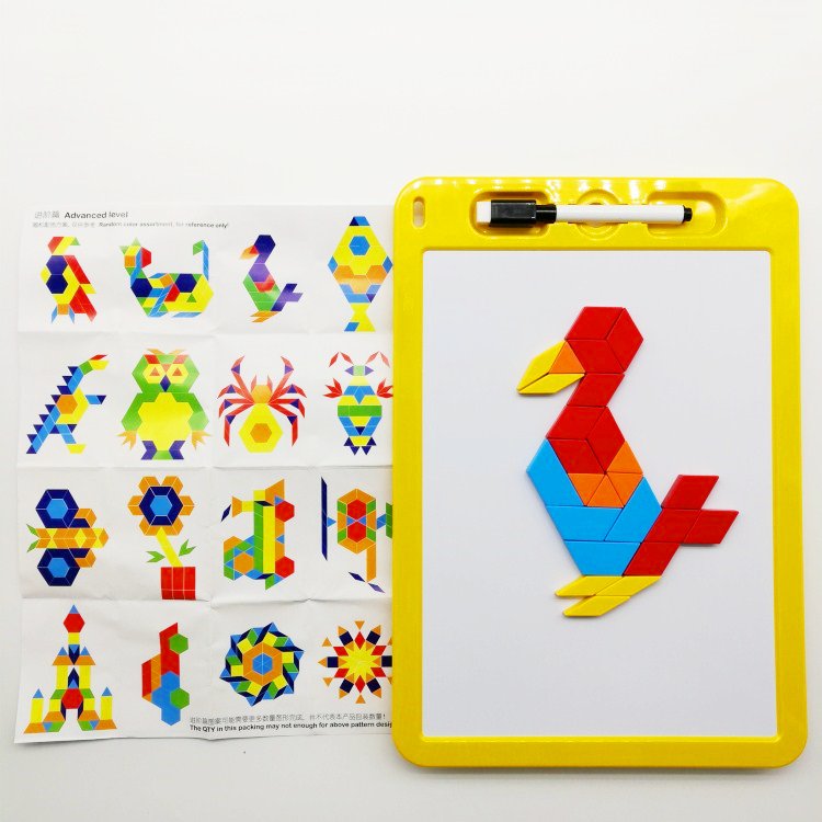 Magnetic Letters Set With Double-Side Magnet Board Education Toys Magnet Letter