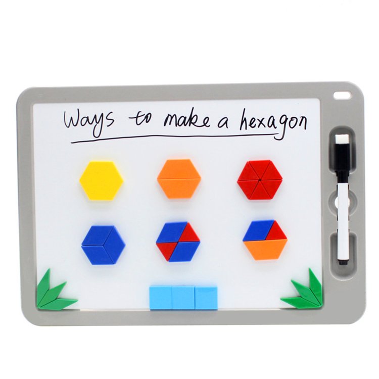 Magnetic Letters Set With Double-Side Magnet Board Education Toys Magnet Letter