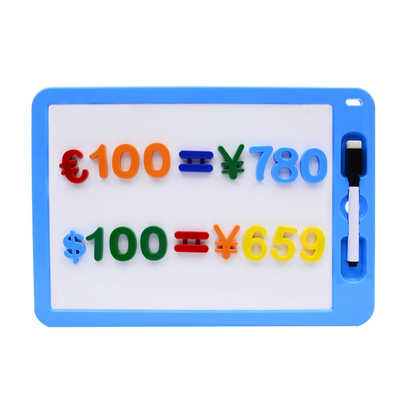 Magnetic Letters Set With Double-Side Magnet Board Education Toys Magnet Letter