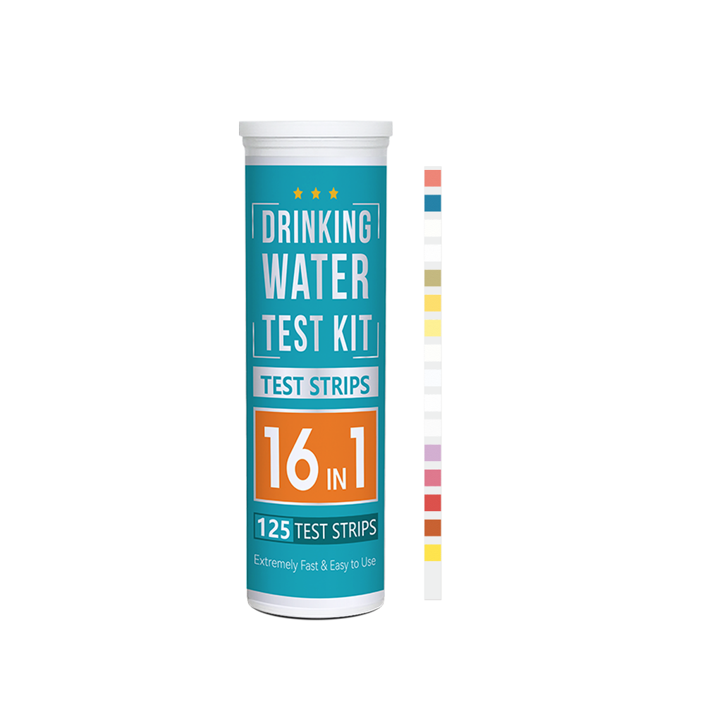 New product 17 in 1 Home Water Quality Test Strips, Water Test Kit Bacteria Tests