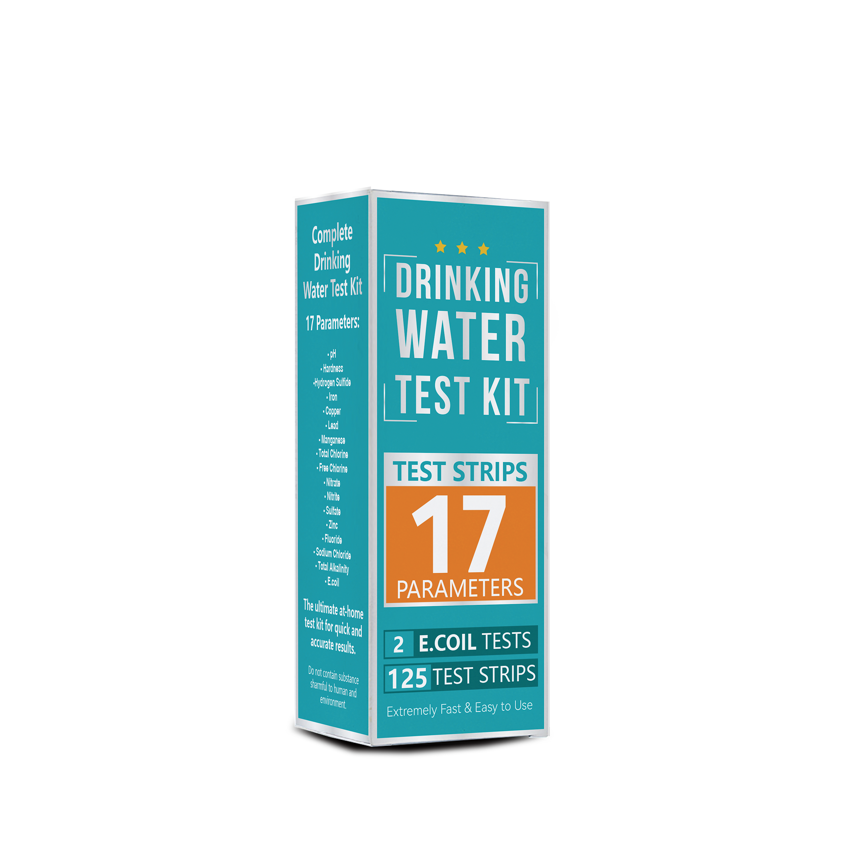 New product 17 in 1 Home Water Quality Test Strips, Water Test Kit Bacteria Tests