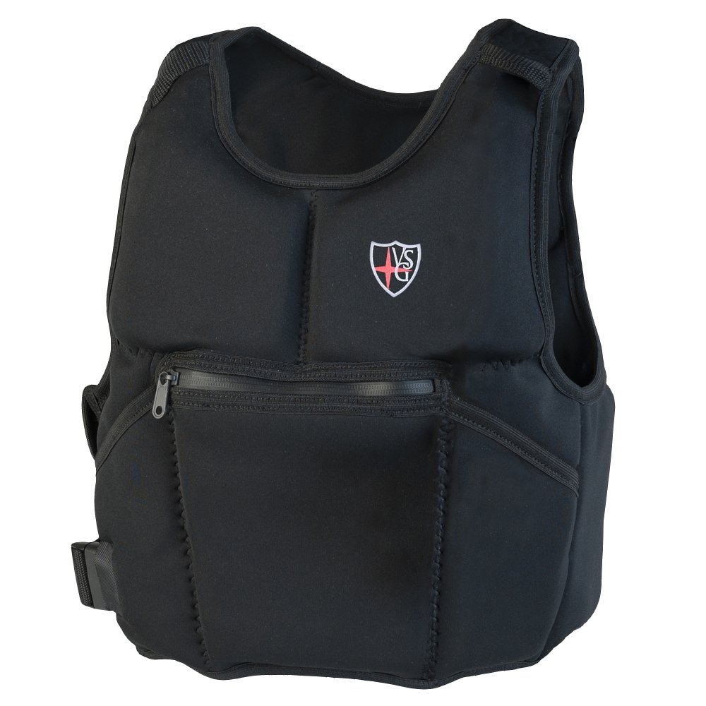 IMPACT VEST For Maximum Protection M/L. In PVC Foam Clusters And The External CR Neoprene Fot water Sports
