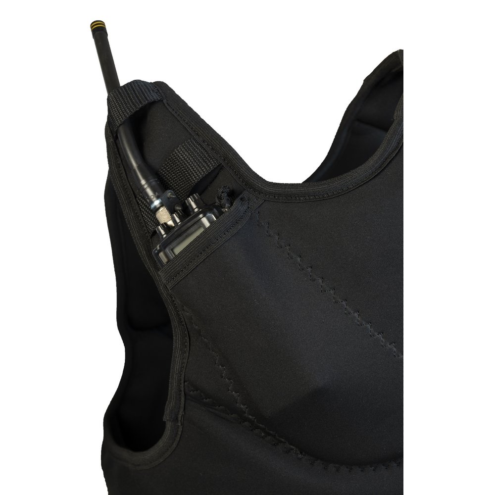 IMPACT VEST For Maximum Protection M/L. In PVC Foam Clusters And The External CR Neoprene Fot water Sports