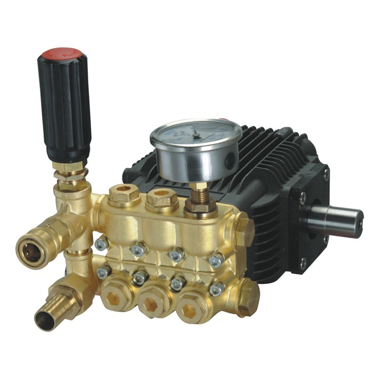 high pressure jetting plunger piston pump outside belt driven shaft pump head