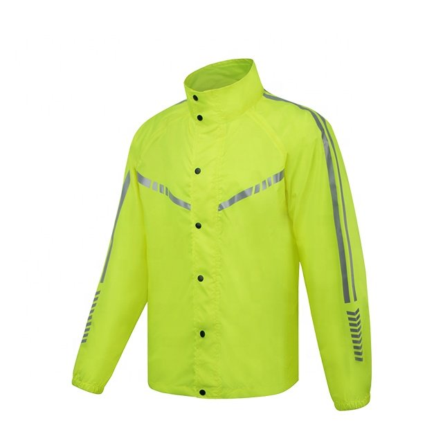 Motorcycle rain coat pu waterproof motorcycle brigade male motorcycle deliver rider electric vehicle riot class riding clothes