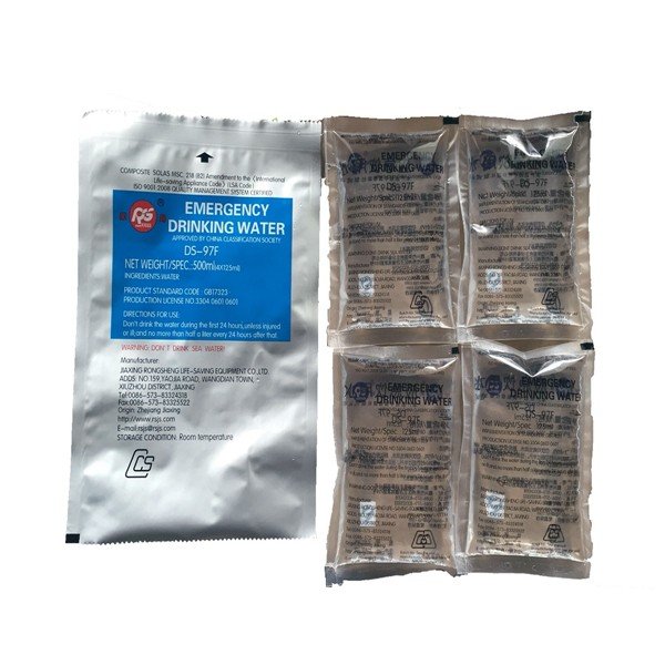 Marine Survival Emergency Drinking Water for Liferaft