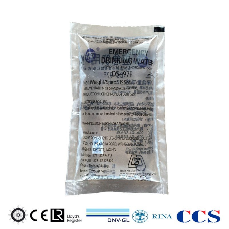 Marine Survival Emergency Drinking Water for Liferaft